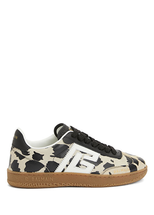 Leopar Kadın Deri Sneaker - Görsel 2