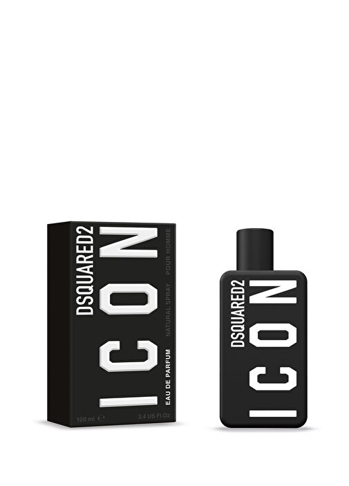 Dsquared2 - DSQ2 Icon Pour Homme EDP 100 ml Erkek Parfüm - Siyah