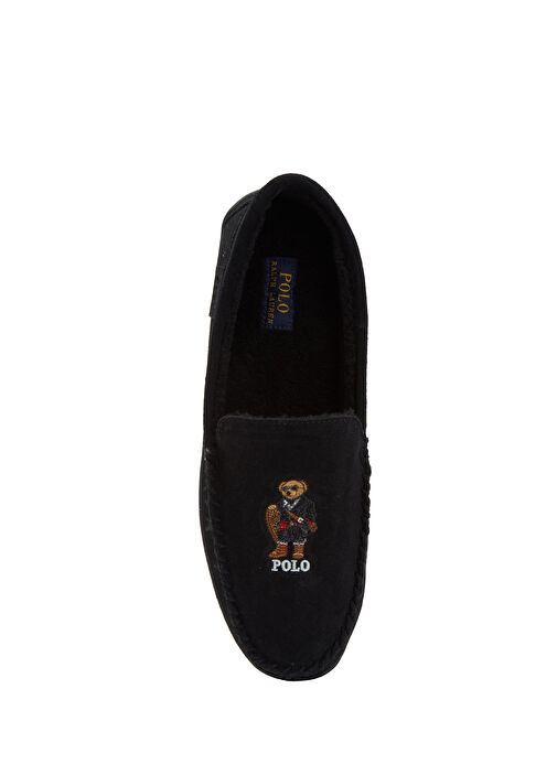 Polo Ralph Lauren Polo Ralph Lauren Siyah Erkek Süet Ev Terliği Sneaker | Beymen Siyah - 5. görsel