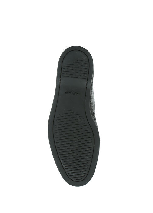 Siyah Erkek Deri Loafer - Görsel 6