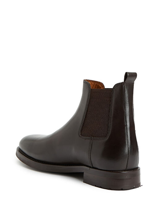 Kahverengi Erkek Deri Chelsea Bot - Görsel 4