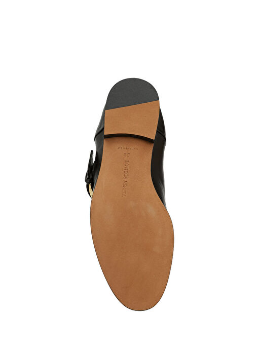 Bottega Veneta Siyah Bottega Veneta Deri Babet