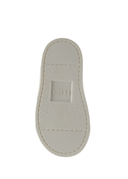 Kahverengi Çocuk Deri Sneaker - Görsel 6