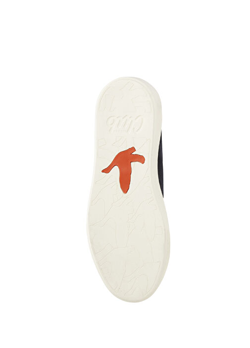 Lacivert Jüt Detaylı Erkek Süet Sneaker - Görsel 6