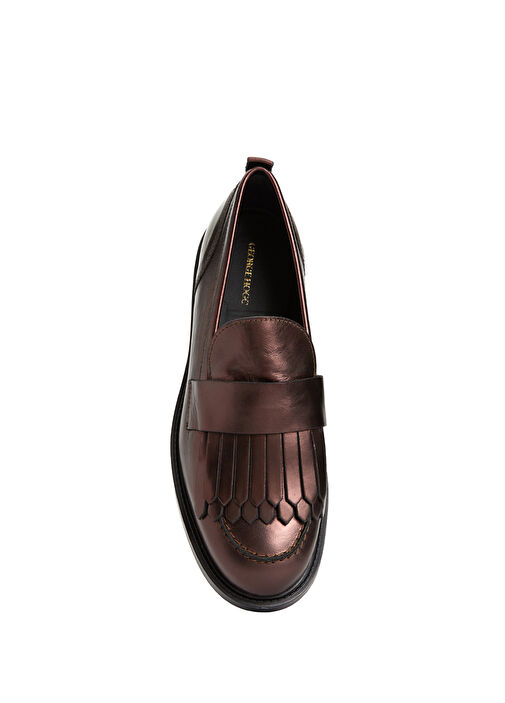 George Hogg George Hogg Bordo Kadın Deri Loafer Beymen'de! Bordo - 5. görsel