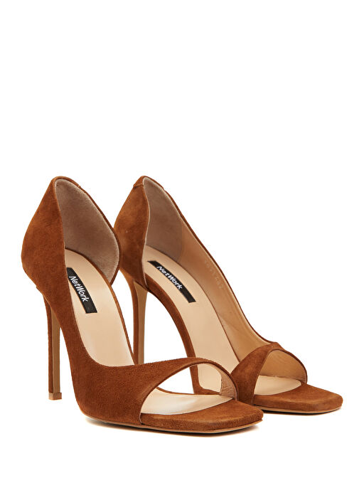 Network Network Taba Kadın Deri Topuklu Ayakkabı Beymen'de! Taba - 3. görsel