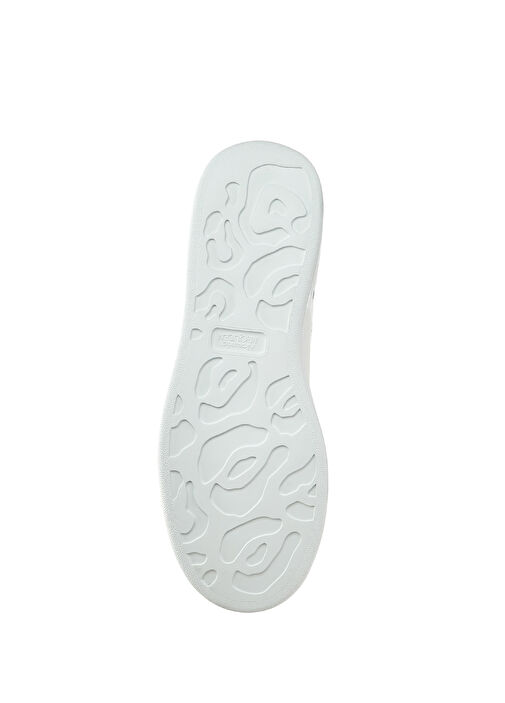 Oversized Siyah Beyaz Erkek Deri Sneaker - Görsel 6