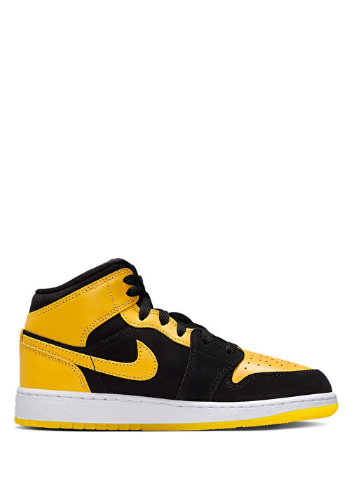 Air Jordan 1 Çocuk Deri Sneaker - Görsel 2