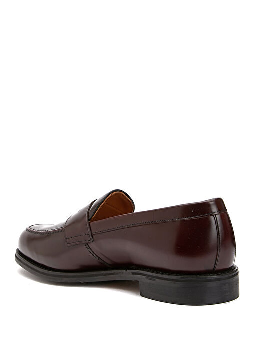 Bordo Erkek Deri Loafer - Görsel 4