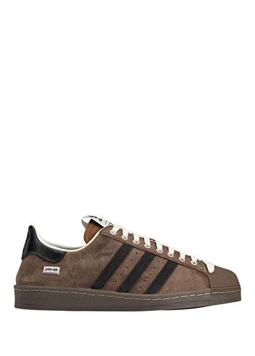 Adidas - x SFTM Superstar 82 Siyah Kahve Erkek Sneaker - Siyah-Kahve