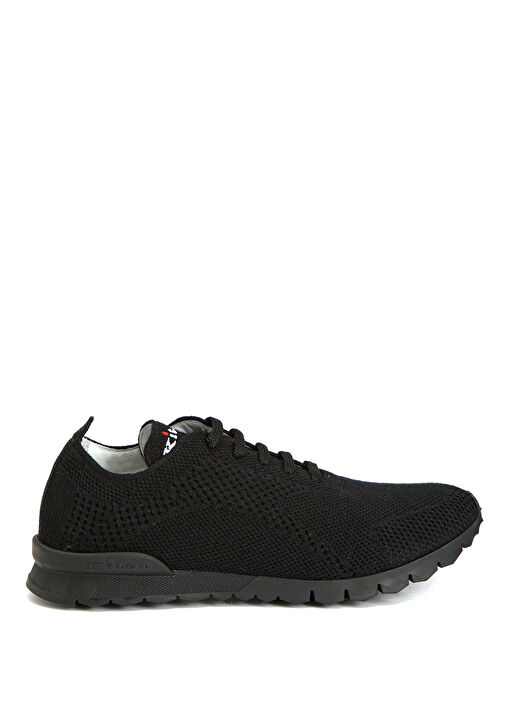 Siyah Erkek Kaşmir Sneaker - Görsel 2