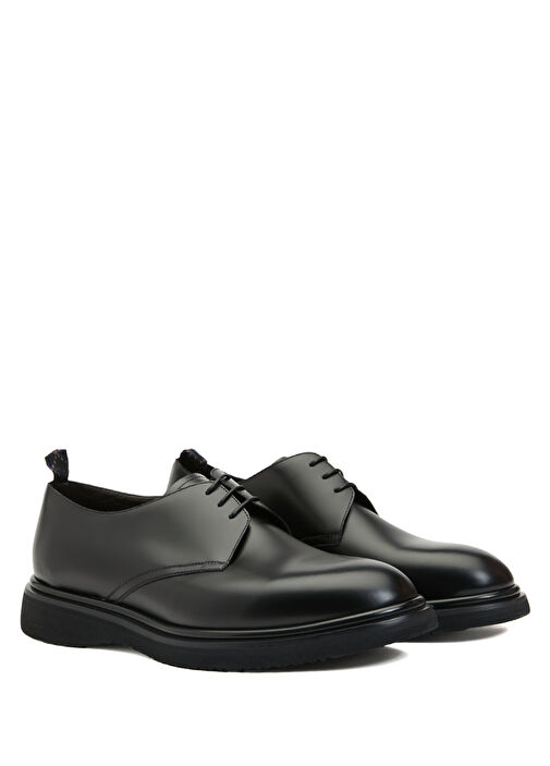 Siyah Erkek Deri Ayakkabı - Görsel 3