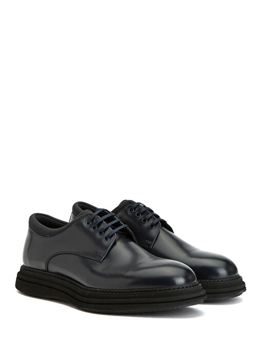Lacivert Erkek Deri Ayakkabı - Görsel 3