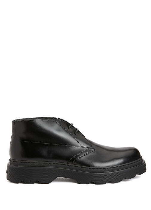 Siyah Erkek Deri Ayakkabı - Görsel 2