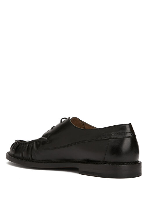 Pantanetti Siyah Pantanetti Deri Erkek Loafer