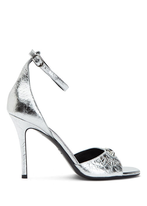 Balenciaga Balenciaga Gümüş Silver Kadın Deri Sandalet Sandalet & Terlik | Beymen Gümüş - 2. görsel