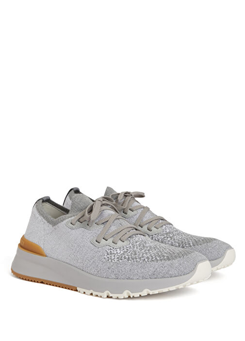 Gri Çorap Formlu Erkek Sneaker - Görsel 3