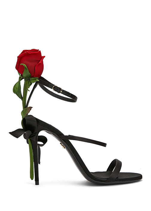 Siyah Kadın Sandalet - Görsel 3