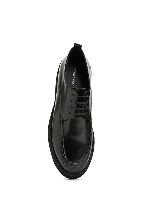 Siyah Erkek Deri Ayakkabı - Görsel 5
