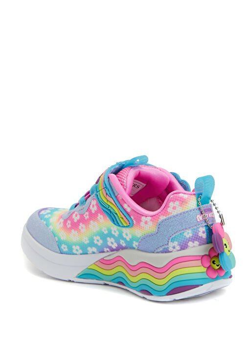 Flower Friends Çok Renkli Kız Çocuk Sneaker - Görsel 4