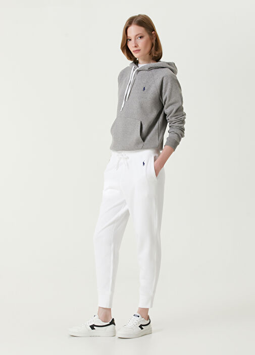 Polo white sweatpants on sale