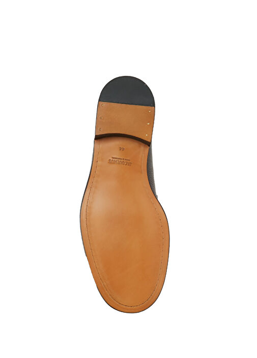 Marino Koyu Kahverengi Erkek Deri Loafer - Görsel 6