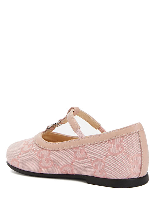 Pembe Kız Çocuk Babet - Görsel 4