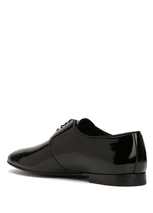 Siyah Deri Smokin Ayakkabısı - Görsel 4