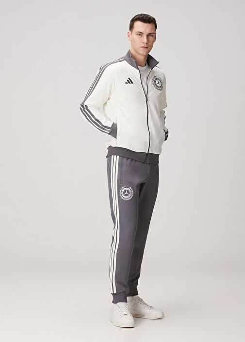 Adidas Bej Erkek Mercedes AMG Petronas Formula 1 Icon Sweatshirt