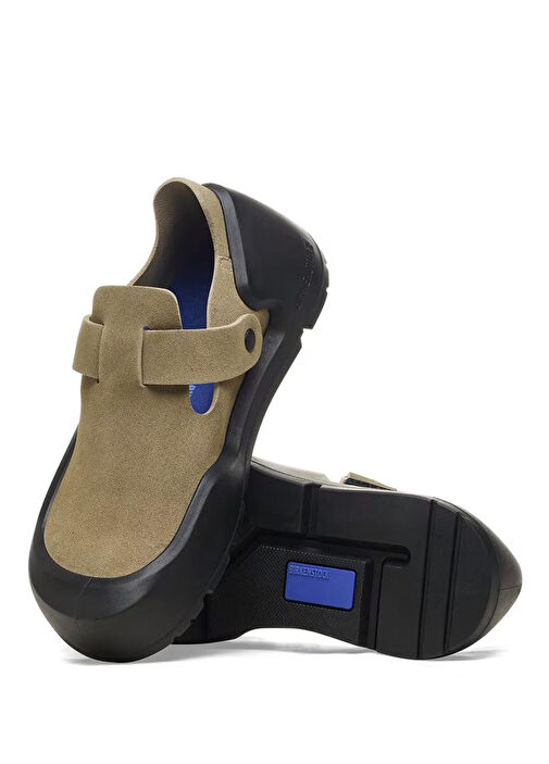 Reykjavık Bej Siyah Kadın Nubuk Loafer - Görsel 5