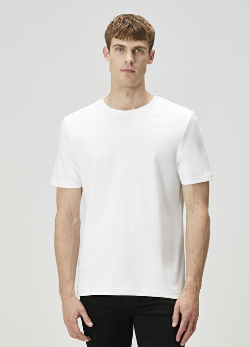 Regular Fit Beyaz T-shirt