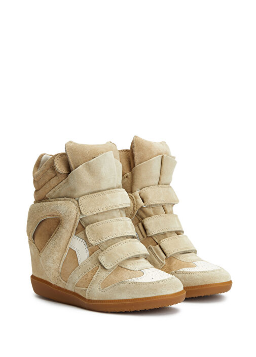 Isabel Marant Isabel Marant Koyu Bej Kadın Deri Terlik Beymen'de! Koyu Bej - 3. görsel