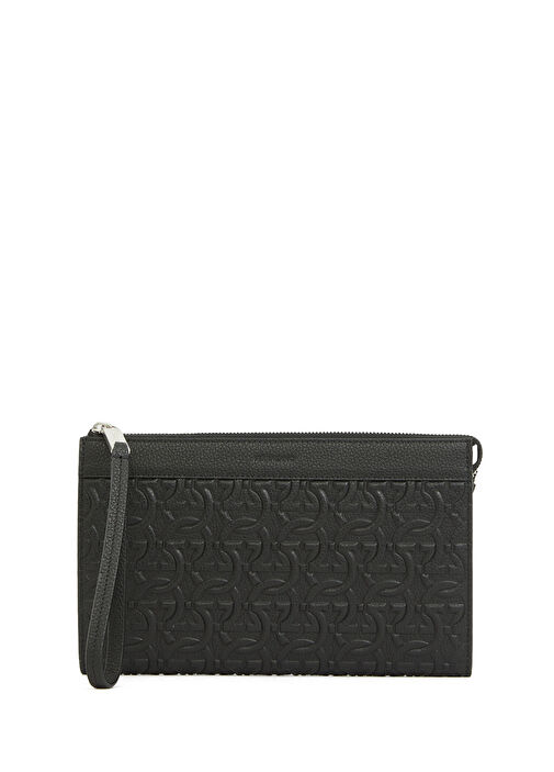 Siyah Erkek Deri El Portföyü - Görsel 2