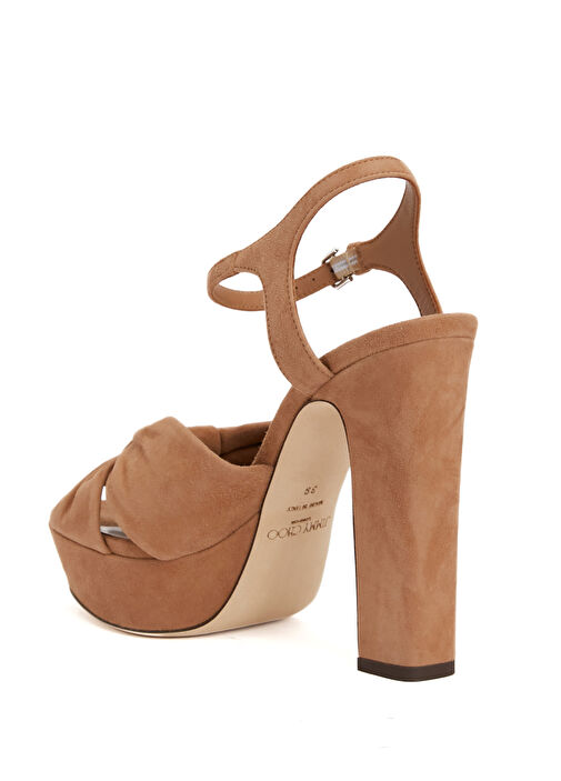 Heloise Taba Kadın Süet Sandalet - Görsel 4