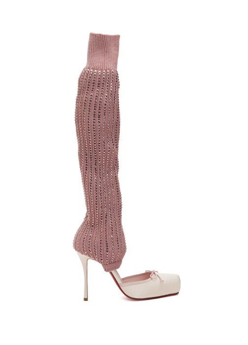 Cassia Annmac Açık Pembe İpek Topuklu Ayakkabı - Görsel 2