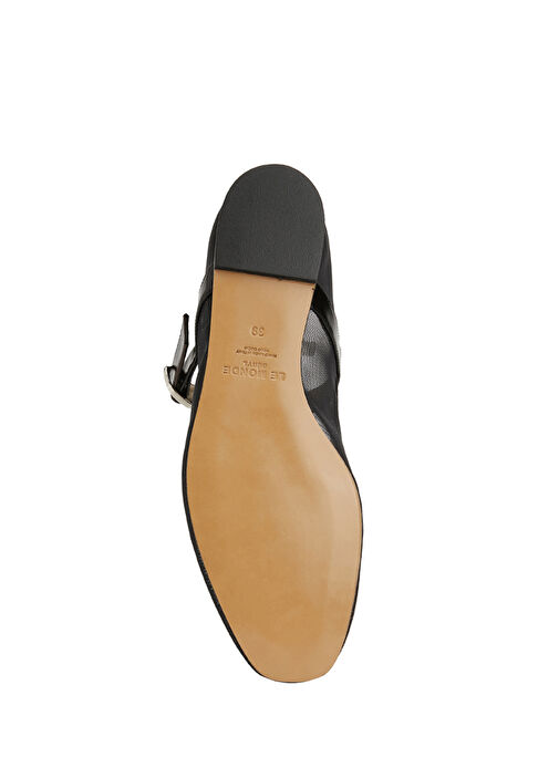 Siyah Deri Babet - Görsel 6