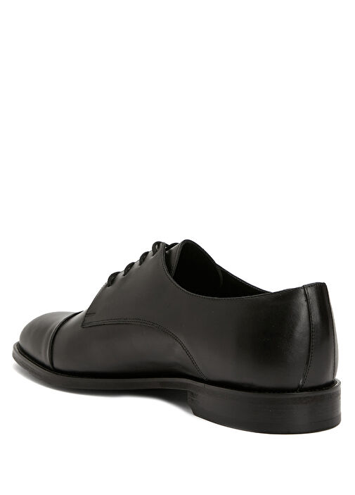 Siyah Erkek Deri Ayakkabı - Görsel 4