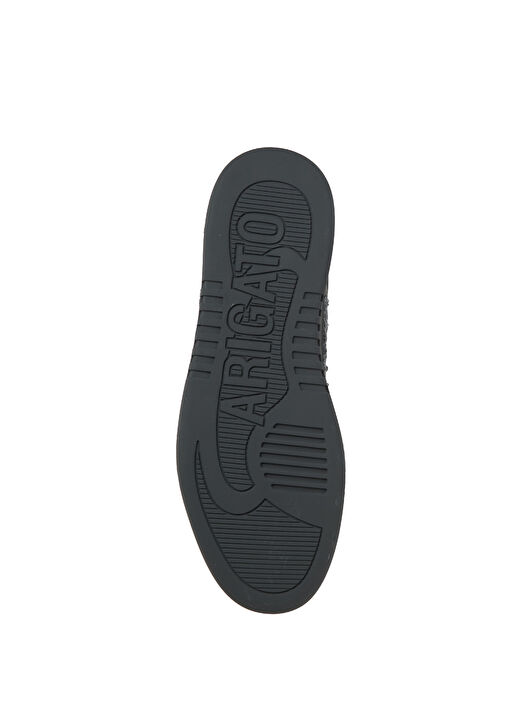 Siyah Erkek Deri Sneaker - Görsel 6