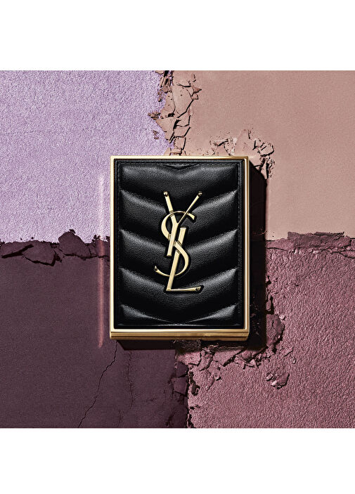 Yves Saint Laurent - Couture Mini Clutch Far Paleti Magnetic