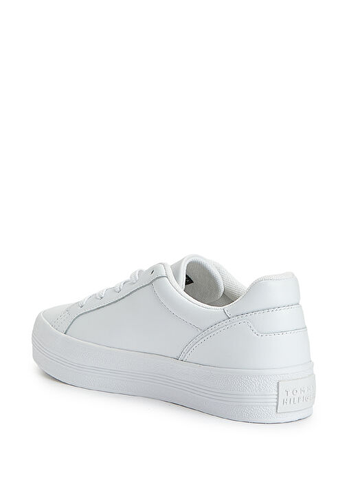 Vulcanic Webbing Beyaz Kadın Deri Sneaker - Görsel 4