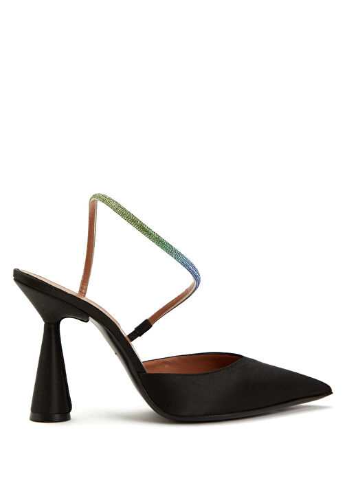 Saturn Siyah Topuklu Ayakkabı - Görsel 2
