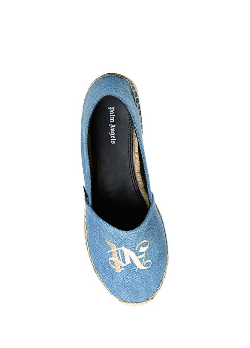 Mavi Logo Nakışlı Kadın Espadril - Görsel 5