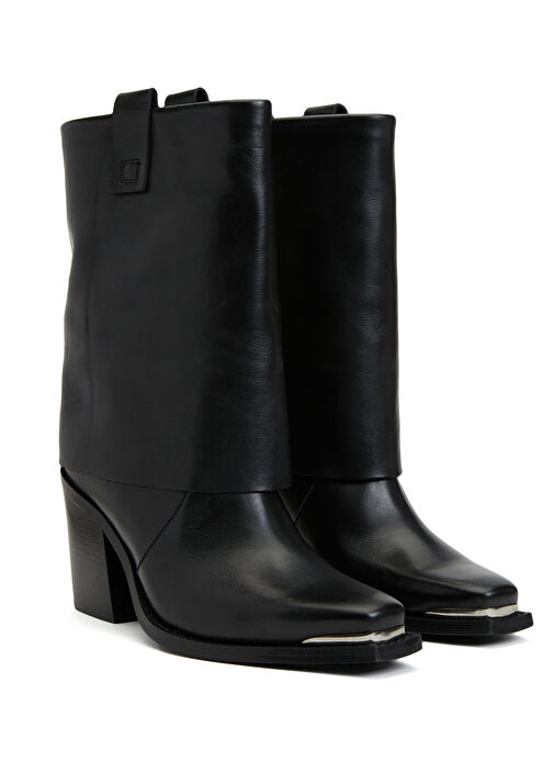 Divarese Divarese Siyah Kadın Deri Bot | Beymen Siyah - 3. görsel