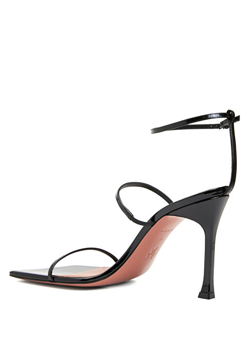 Maya Siyah Kadın Deri Sandalet - Görsel 4