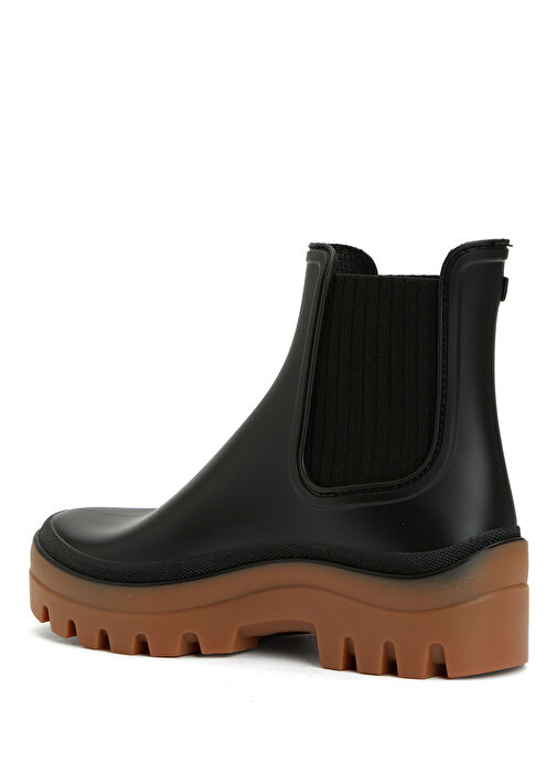 Soul Caramelo Siyah Kadın Yağmur Botu - Görsel 4