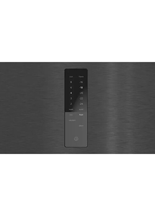 Siemens - iQ500 KG76NCXE0N BlackSteel Alttan Donduruculu Siyah