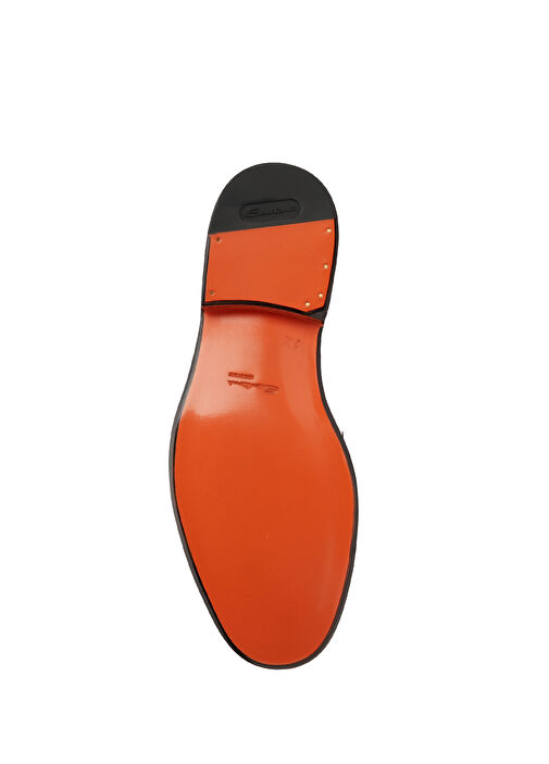 Kırmızı Erkek Deri Loafer - Görsel 6