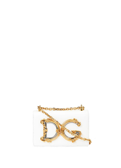 Dolce&Gabbana - DG Girls White Womens Leather Bag