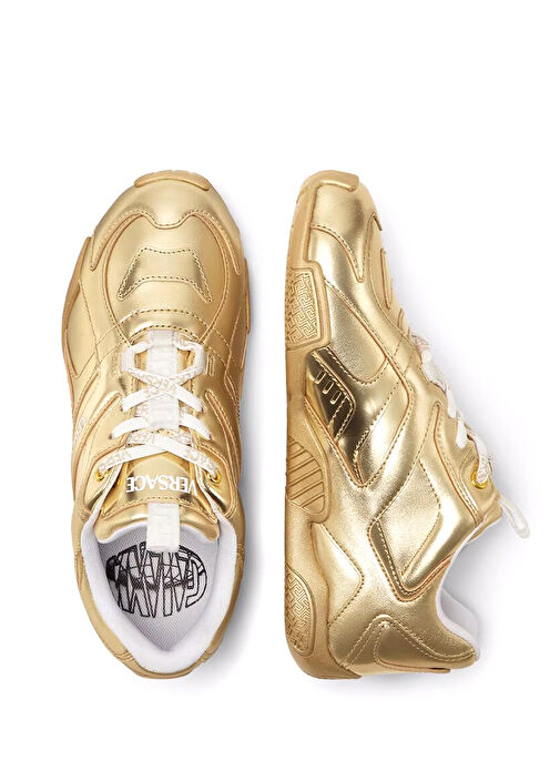 Galaxia Gold Kadın Deri Sneaker - Görsel 5