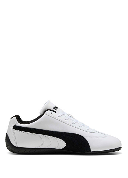 Puma PUMA White-PUMA Black Erkek Speedcat White Black Deri Unisex